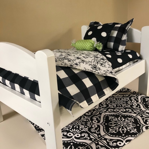 Bedding set for 18” dolls - Picture 3 of 6